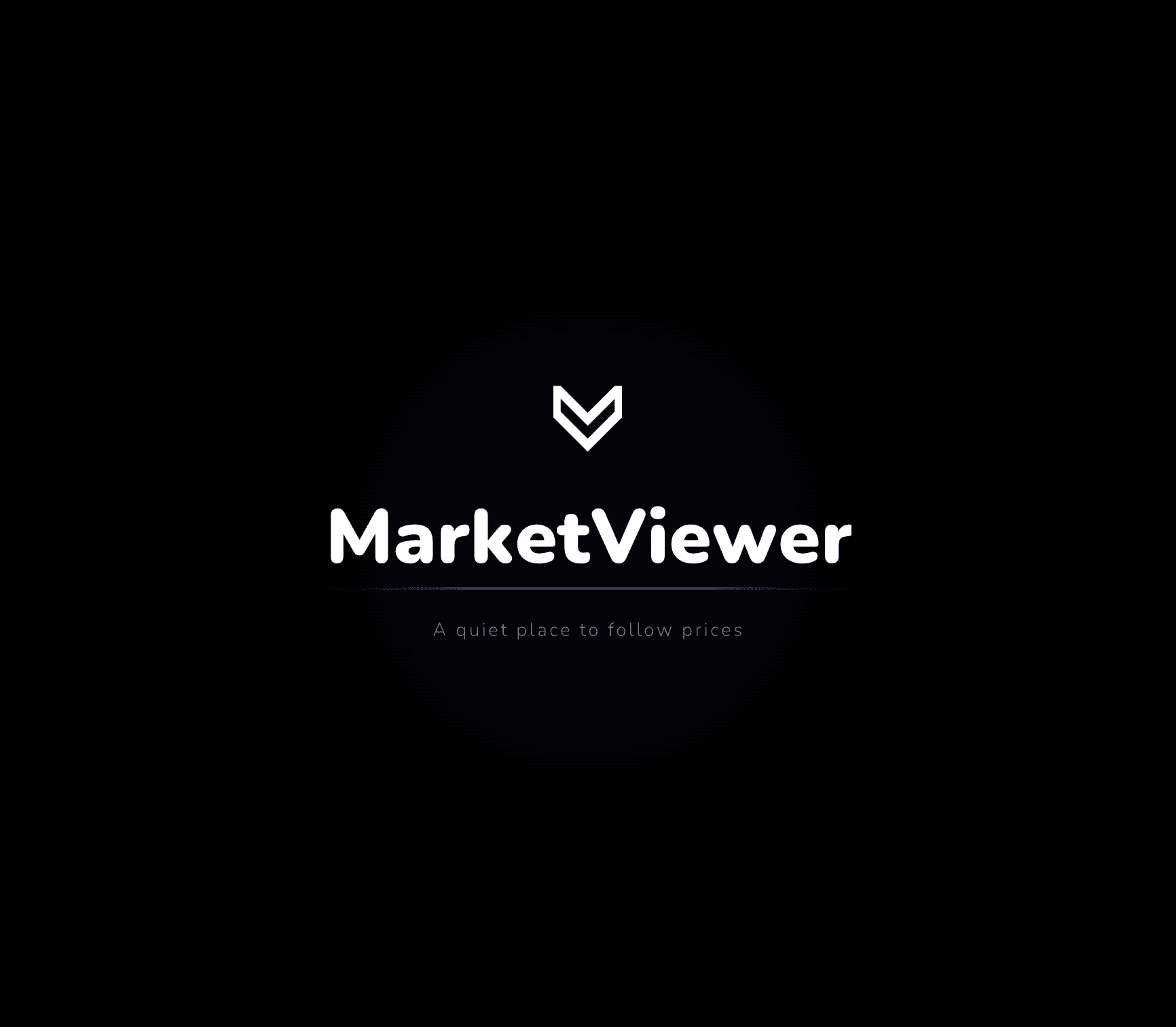 MarketViewer dashboard interface showing real-time financial charts and portfolio analytics